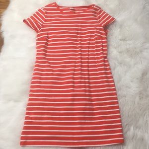 Red stripe dress